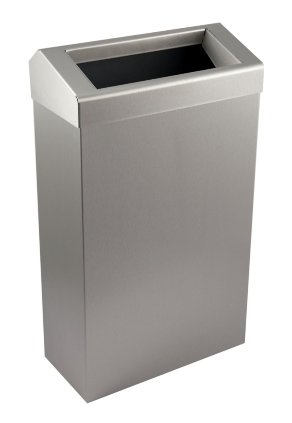 Waste Bin 30ltr Chute Style Brushed Stainless Steel (70SS)