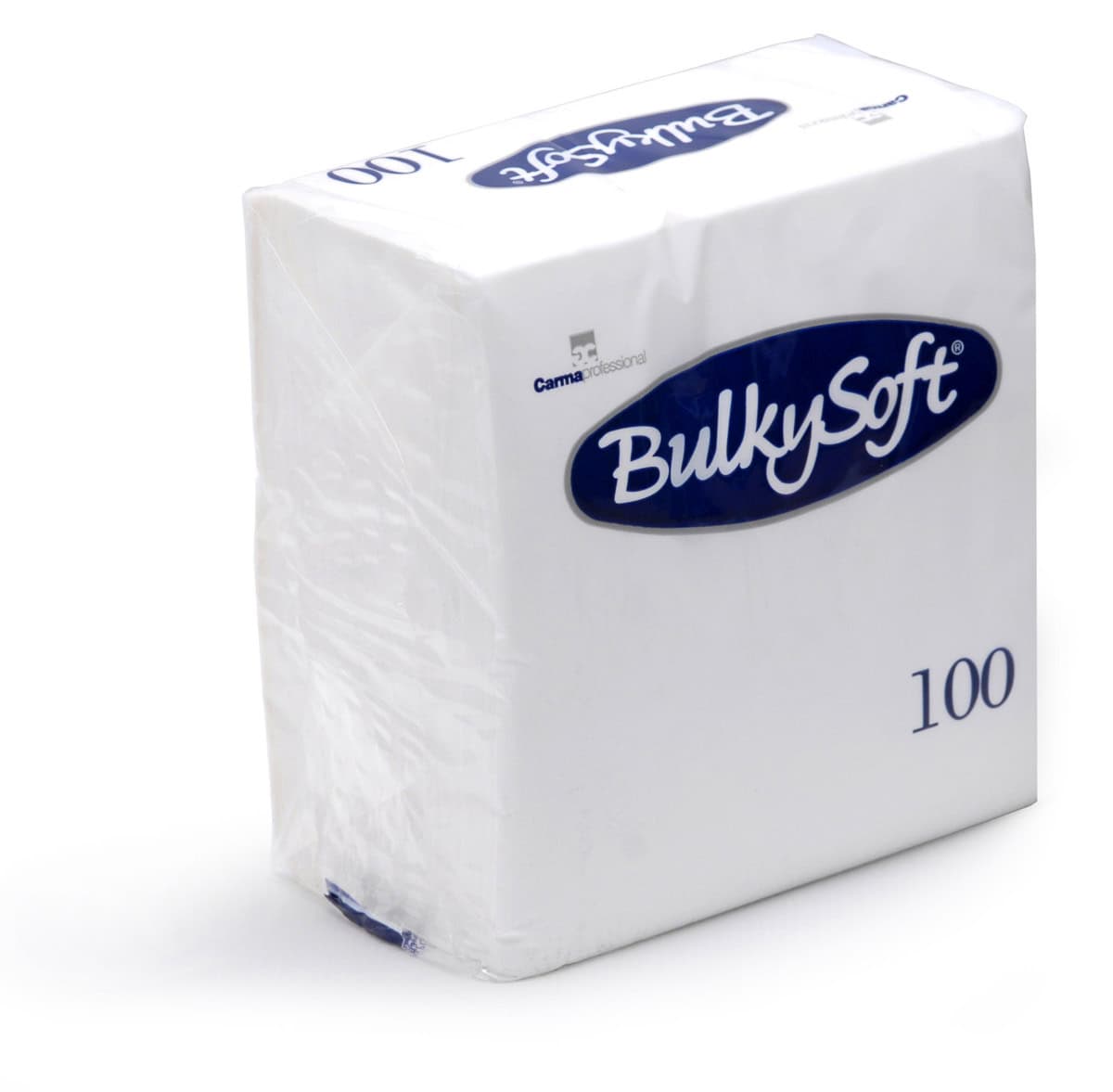 BulkySoft� 33cm 2ply White Napkins x 2000 (32980)