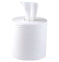2 Ply Embossed Centre Feed Rolls White x 6 150m 18cm Wide