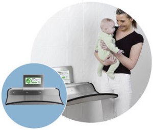 Stainless Steel Baby Changing Unit