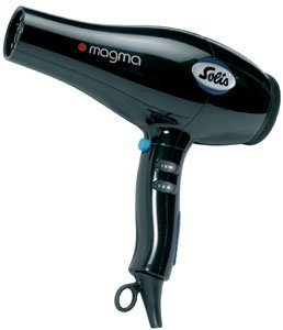 Solis Magma Black Hair Dryer 2000 watts