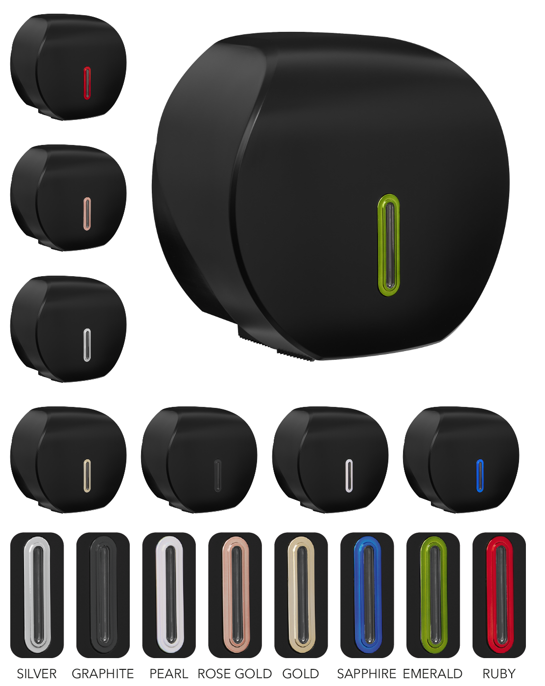 Black Halo Small Mini Jumbo Dispenser