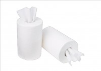 2 Ply Mini Centre Feed/Pull Rolls White x 12